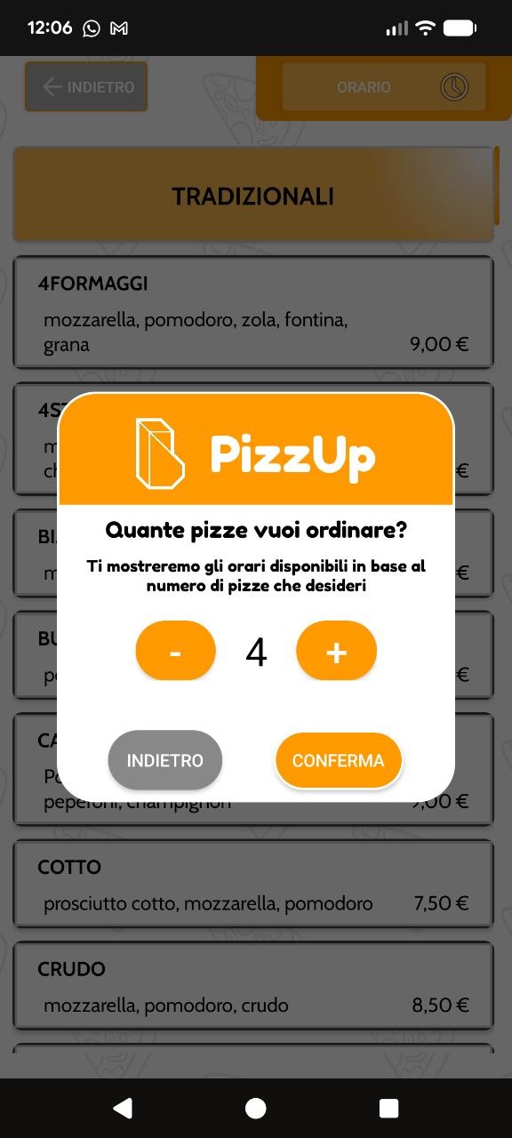 Selezione quantita